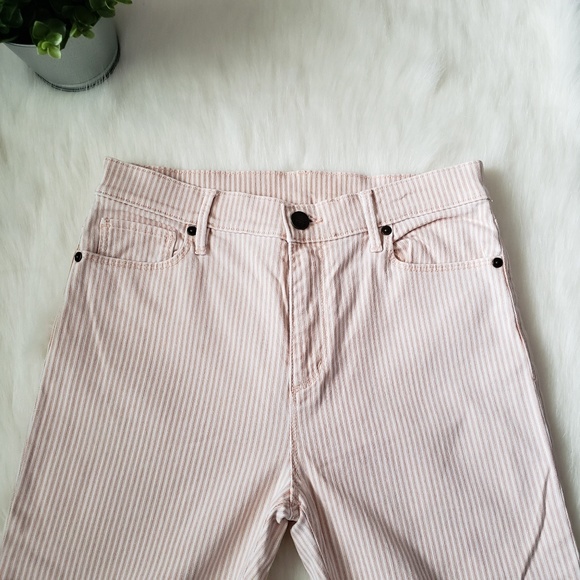 LOFT Pinstripe Skinny Jean - Picture 2 of 4